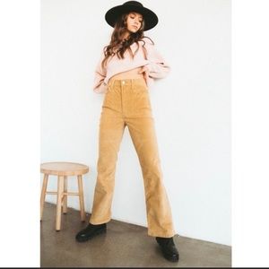 Levi’s Iced Coffee Corduroy Ribcage Bootcut Pants